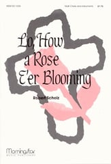 Lo How a Rose Ever Blooming Two-Part choral sheet music cover